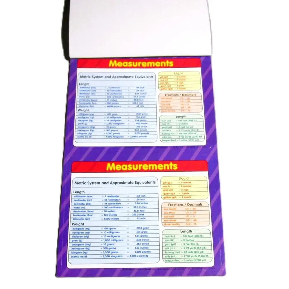 Teaching Tree Educational Stickers 12 Measurement & Place Value Sets Homeschool